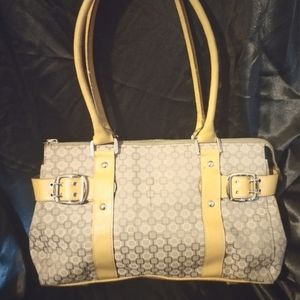 Nine West Tan/Brown Grayish Purse
